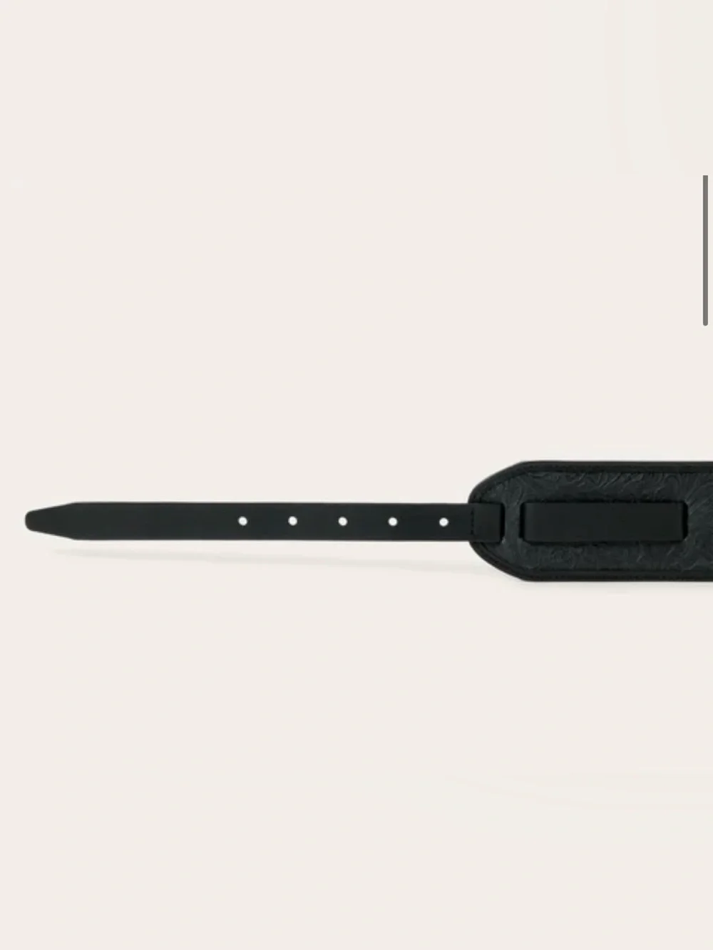 NEW STETSON & THE GREAT. The Tooled Waist Belt in Black with Silver Size M
